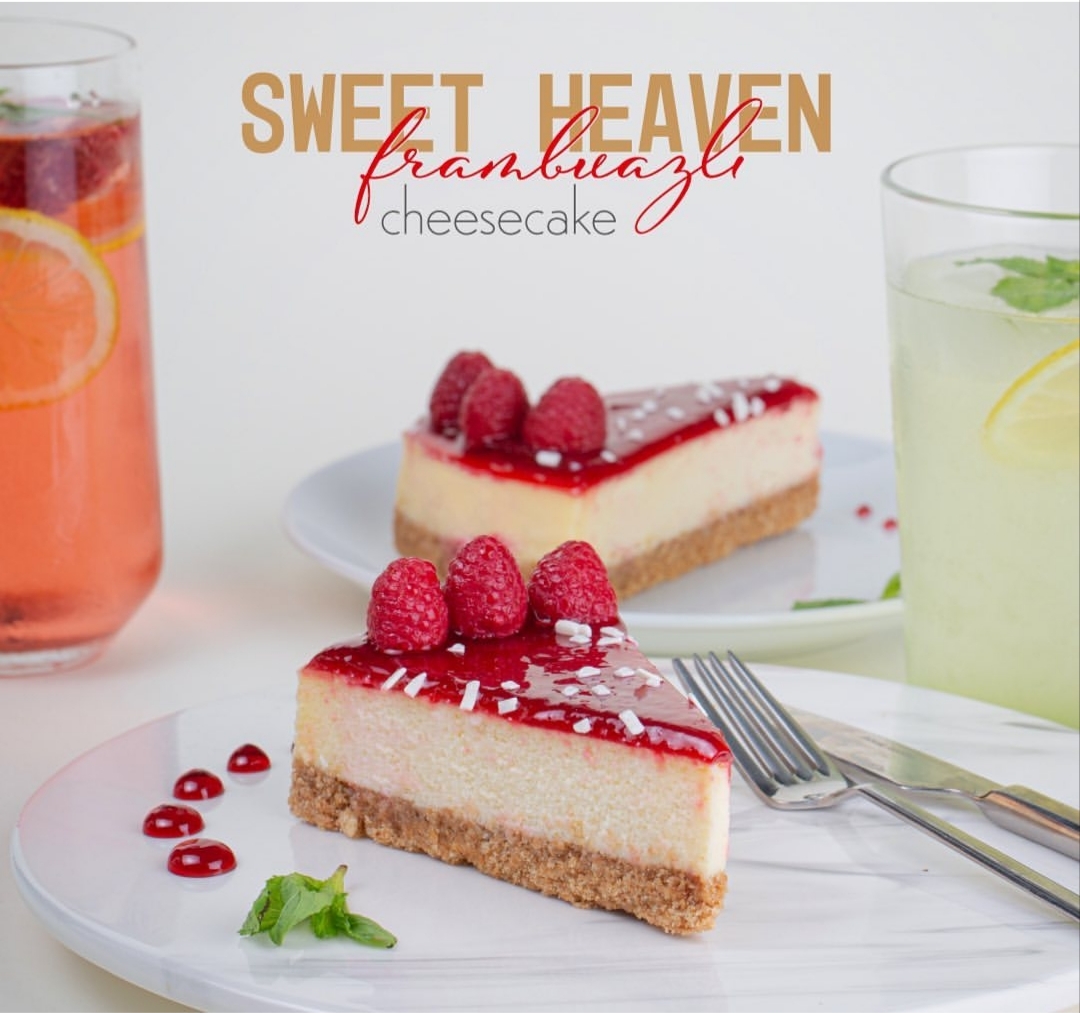 Frambuazlı cheesecake